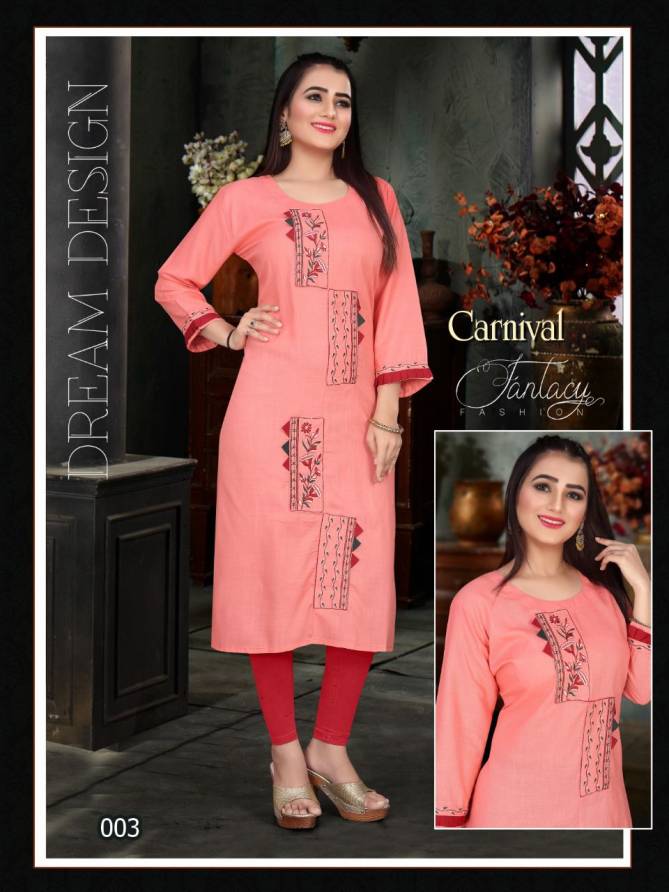Aagya Carnival Rayon Designer Fancy Wear Printed Kurti Collection